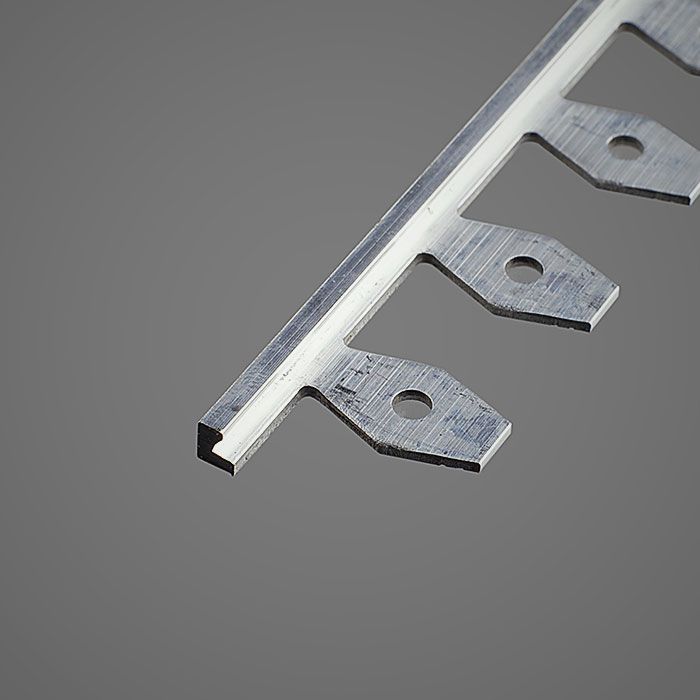 Eurofinal 21x4,5x3 mm | Ukončovací profil ohýbateľný