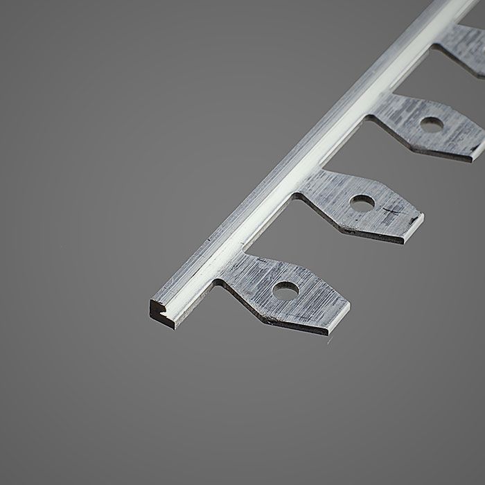 Eurofinal 21x3,5x2 mm | Ukončovací profil ohýbateľný