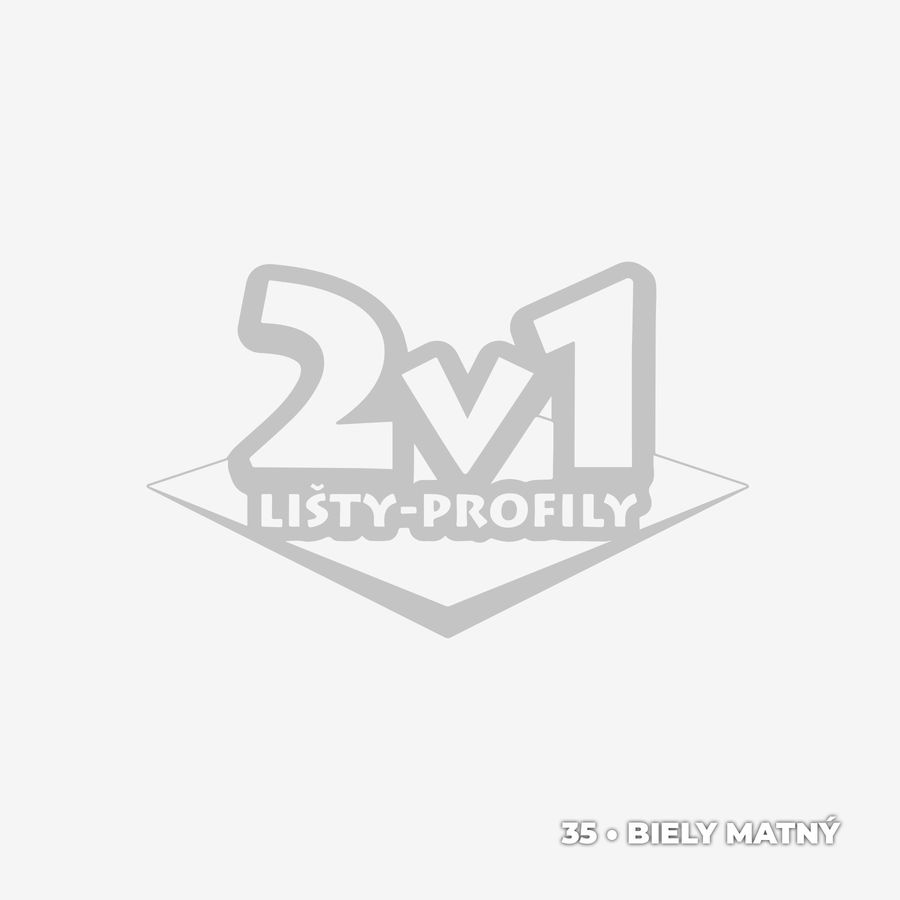 Eurofinal 40x5 mm | Prechodový profil samolepiaci