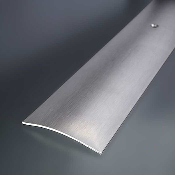 Eurofinal 50x7 mm | Prechodový profil vŕtaný - nerez brúsená